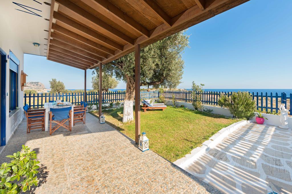 Stegna House Sea View Apartment Archangelos  Bagian luar foto